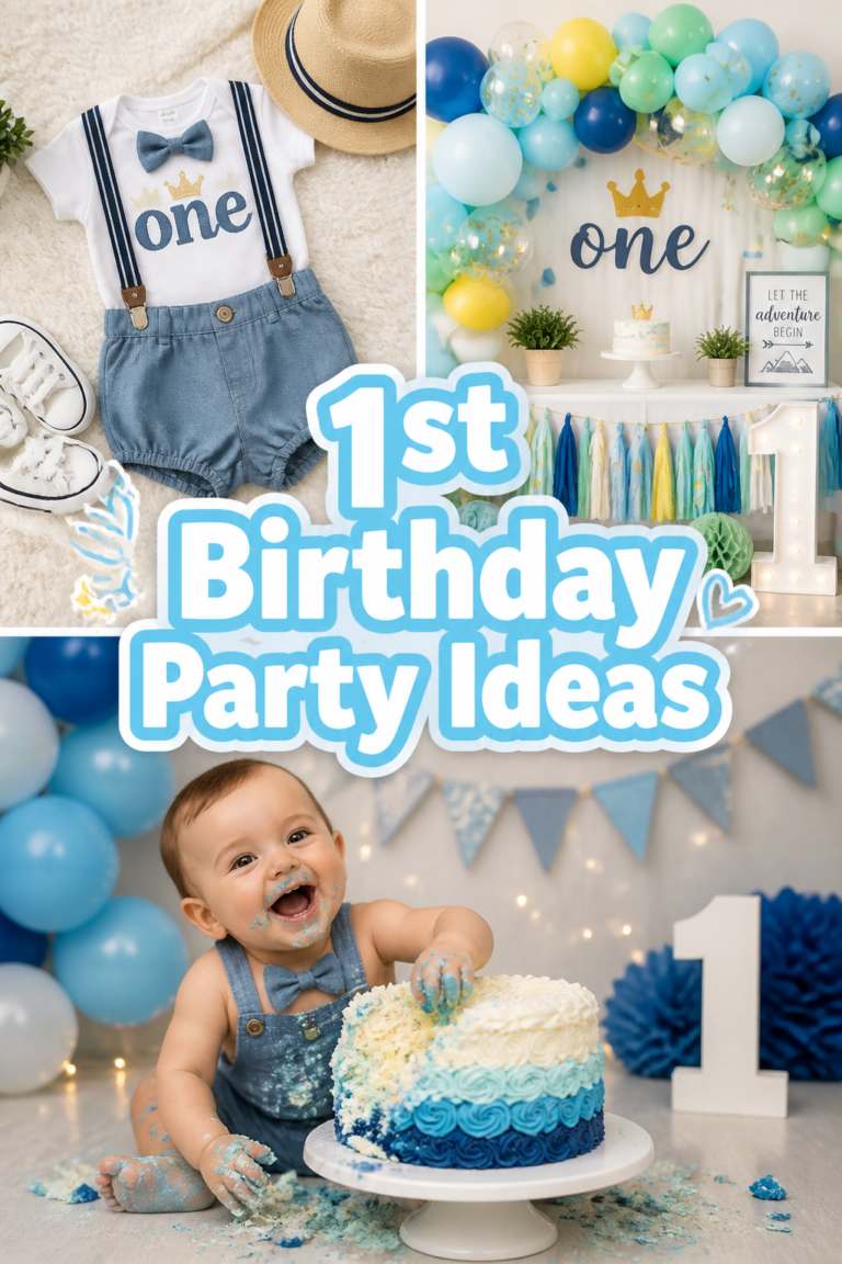 🎂 1st Birthday Party Ideas
