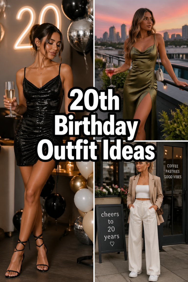✨ 20th Birthday Outfit Ideas