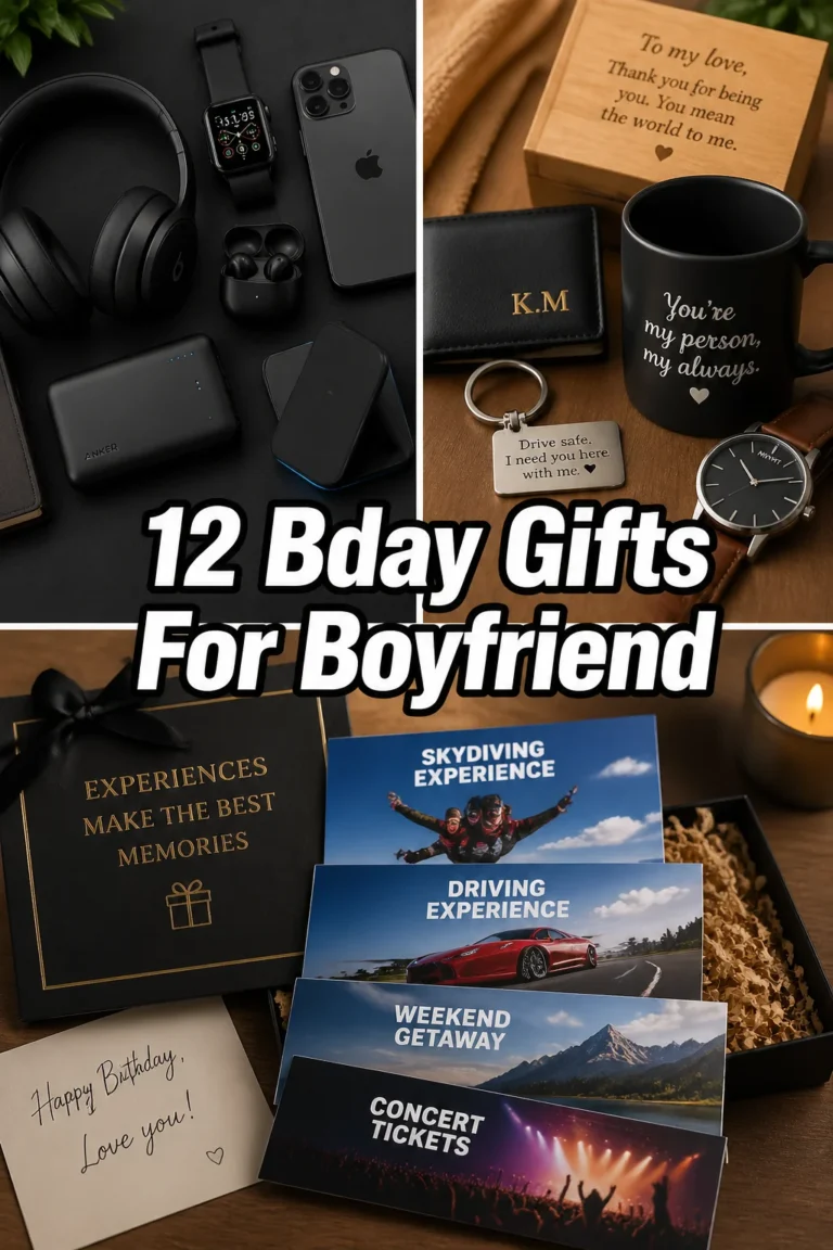 🎁 12 Bday Gifts For Boyfriend