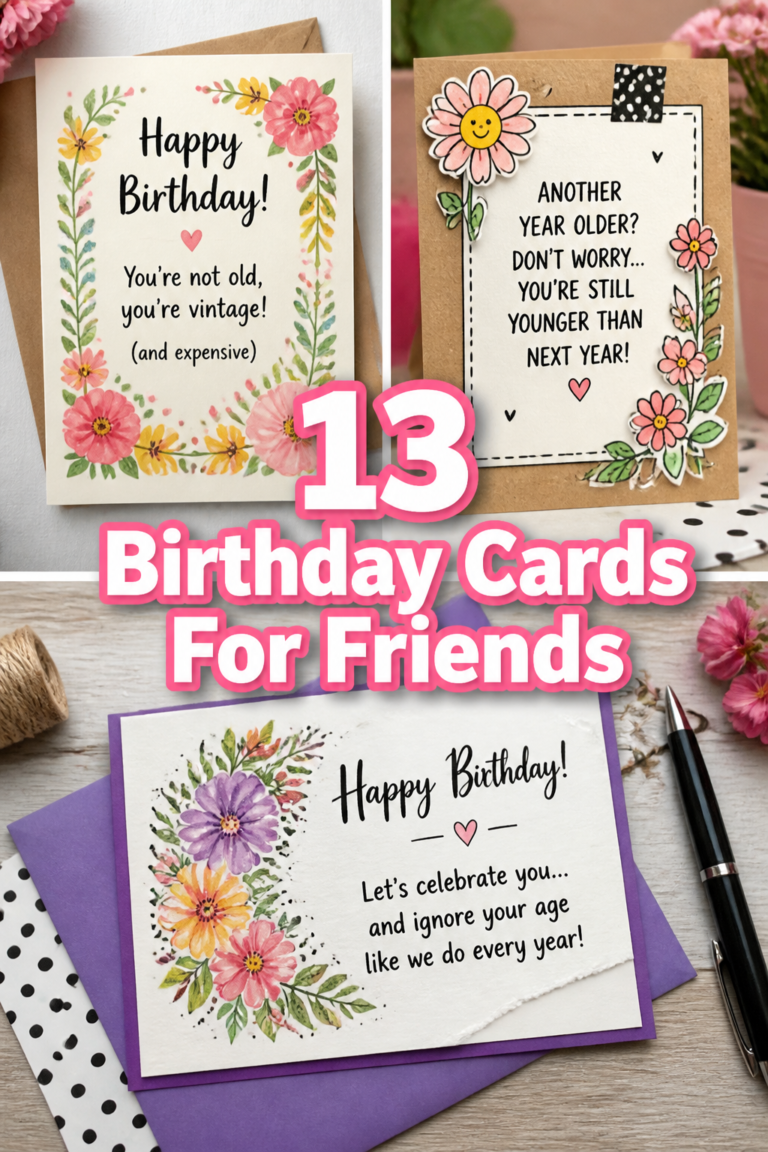 🎉 13 Birthday Cards For Friends