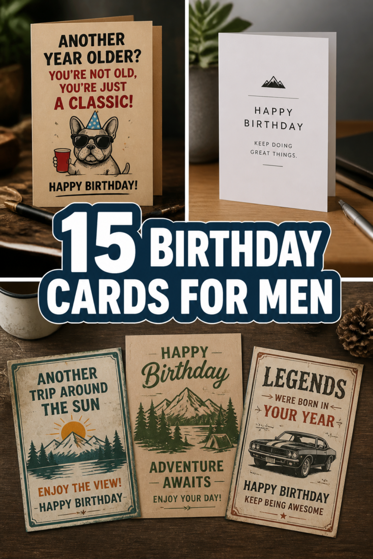 🎂 15 Birthday Cards For Men
