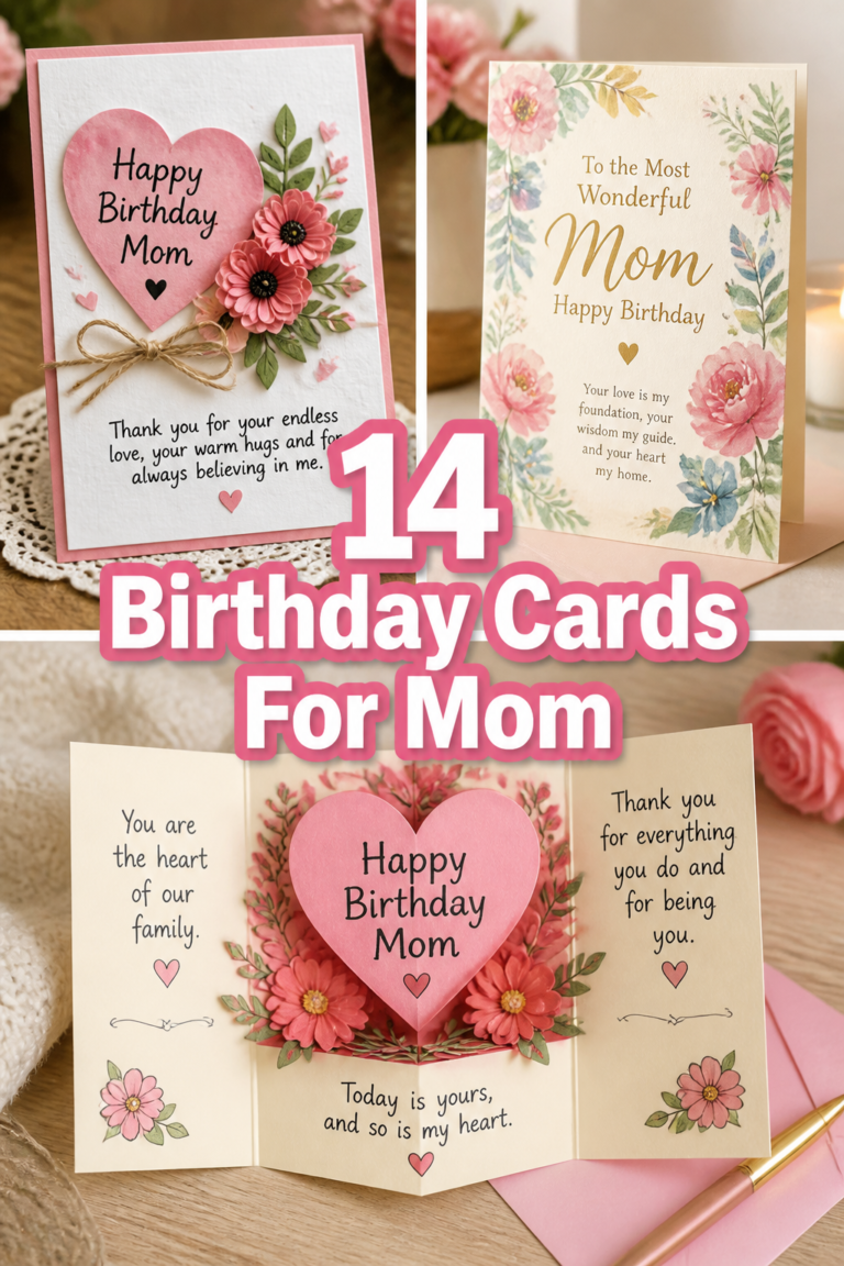 💌 14 Birthday Cards For Mom