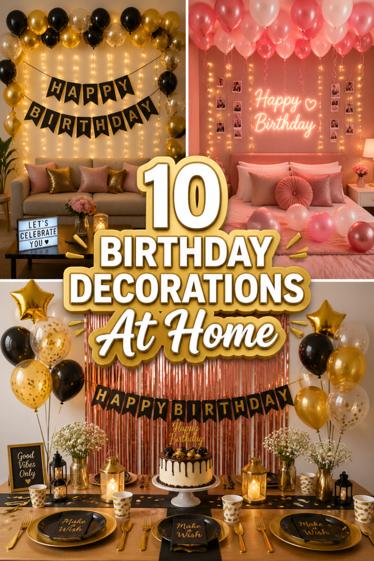 🎉 10 Birthday Decorations At Home