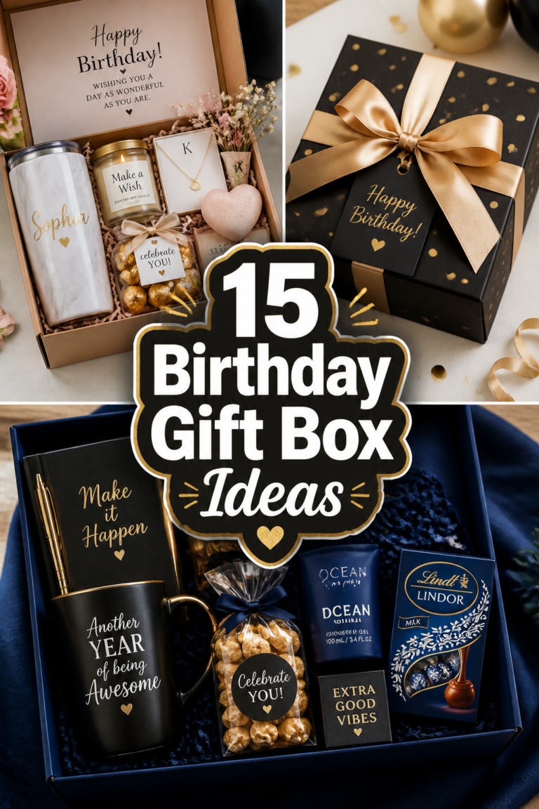 🎁 15 Birthday Gift Box Ideas