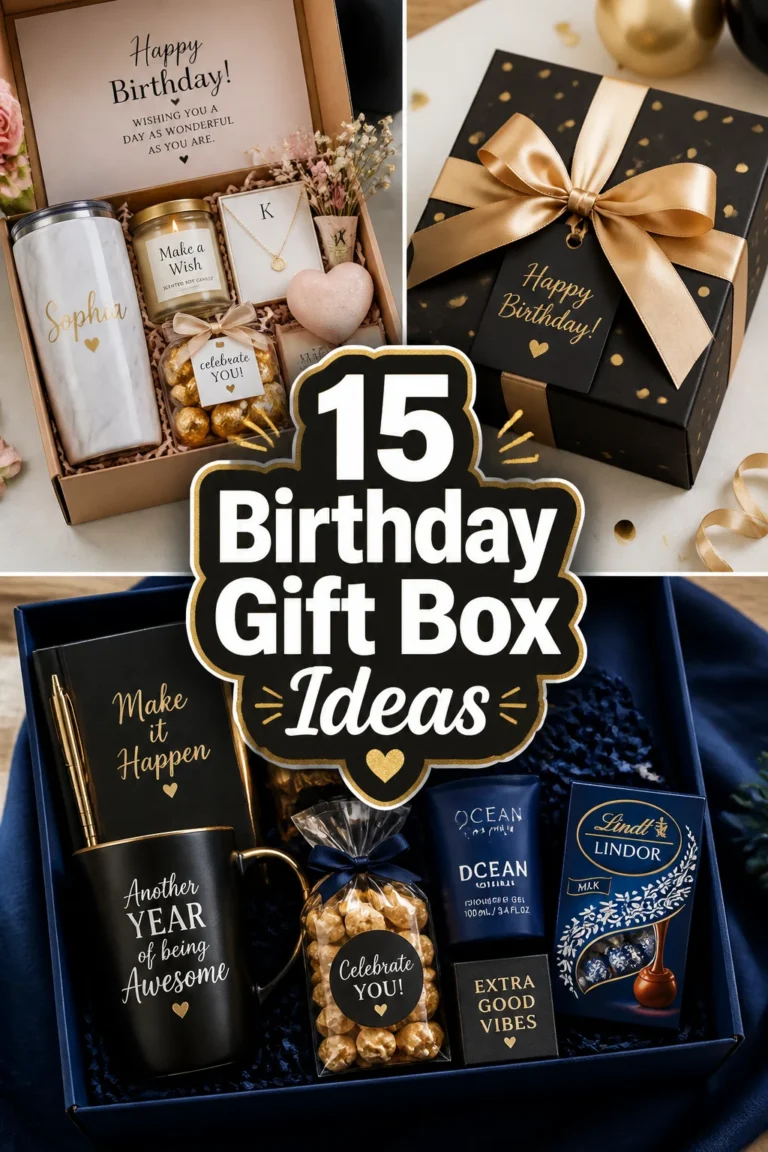 🎁 15 Birthday Gift Box Ideas