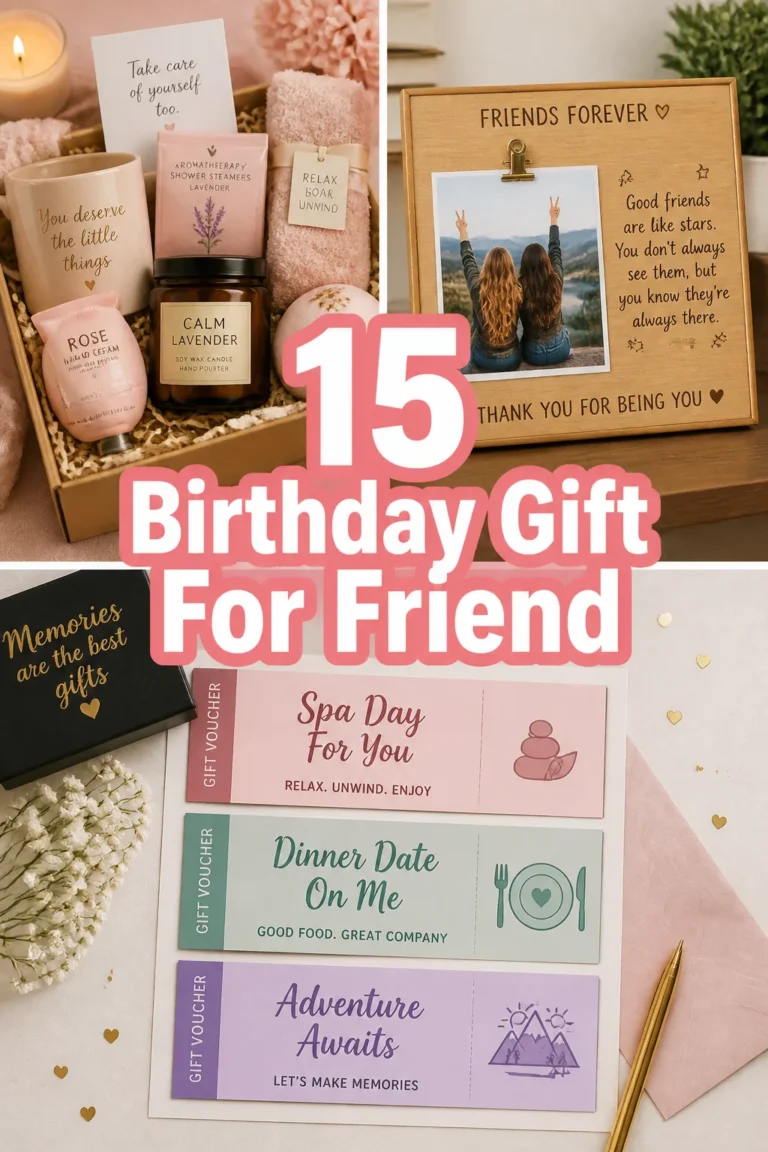 🎉 15 Birthday Gift For Friend