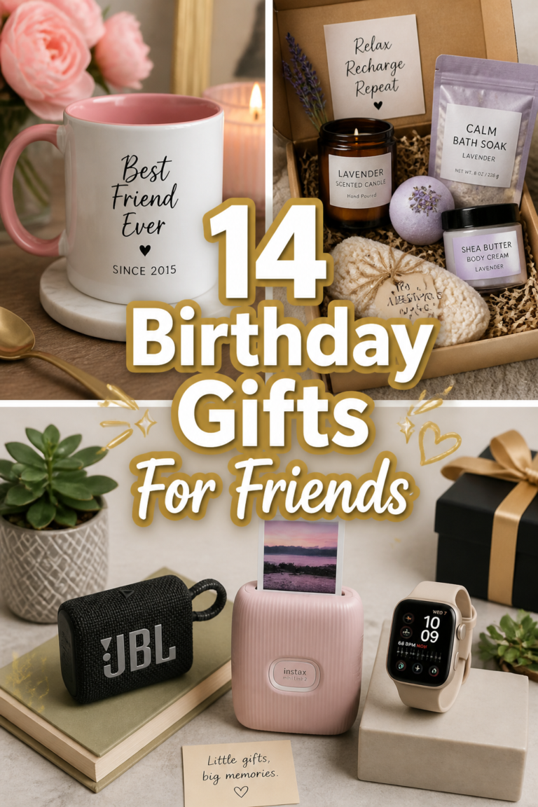 🎁 14 Birthday Gifts For Friends