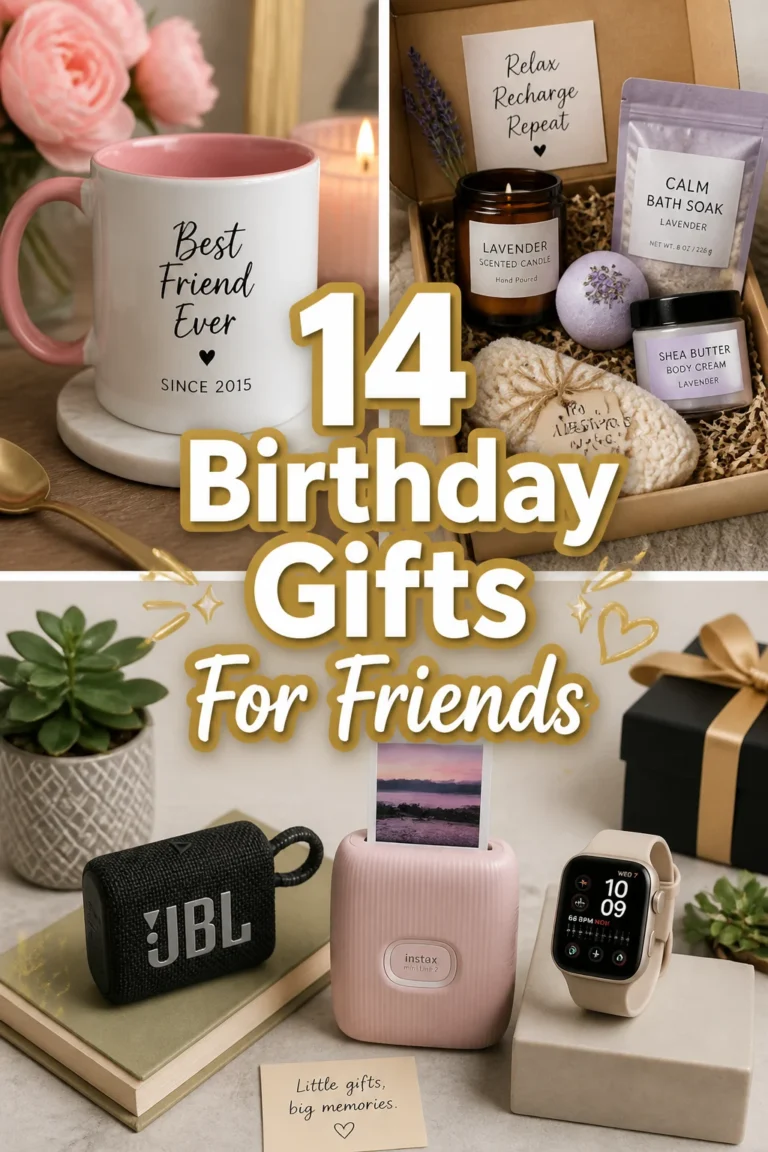 🎁 14 Birthday Gifts For Friends