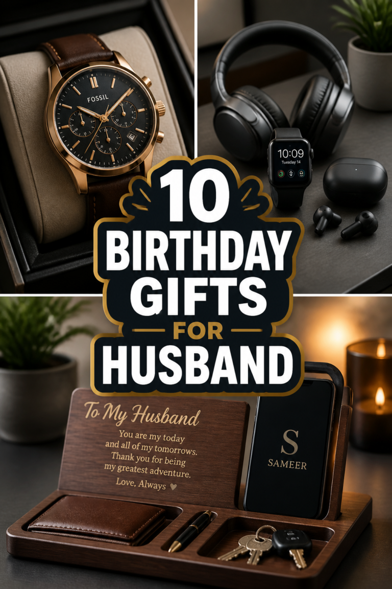 🎁 10 Birthday Gifts For Husband
