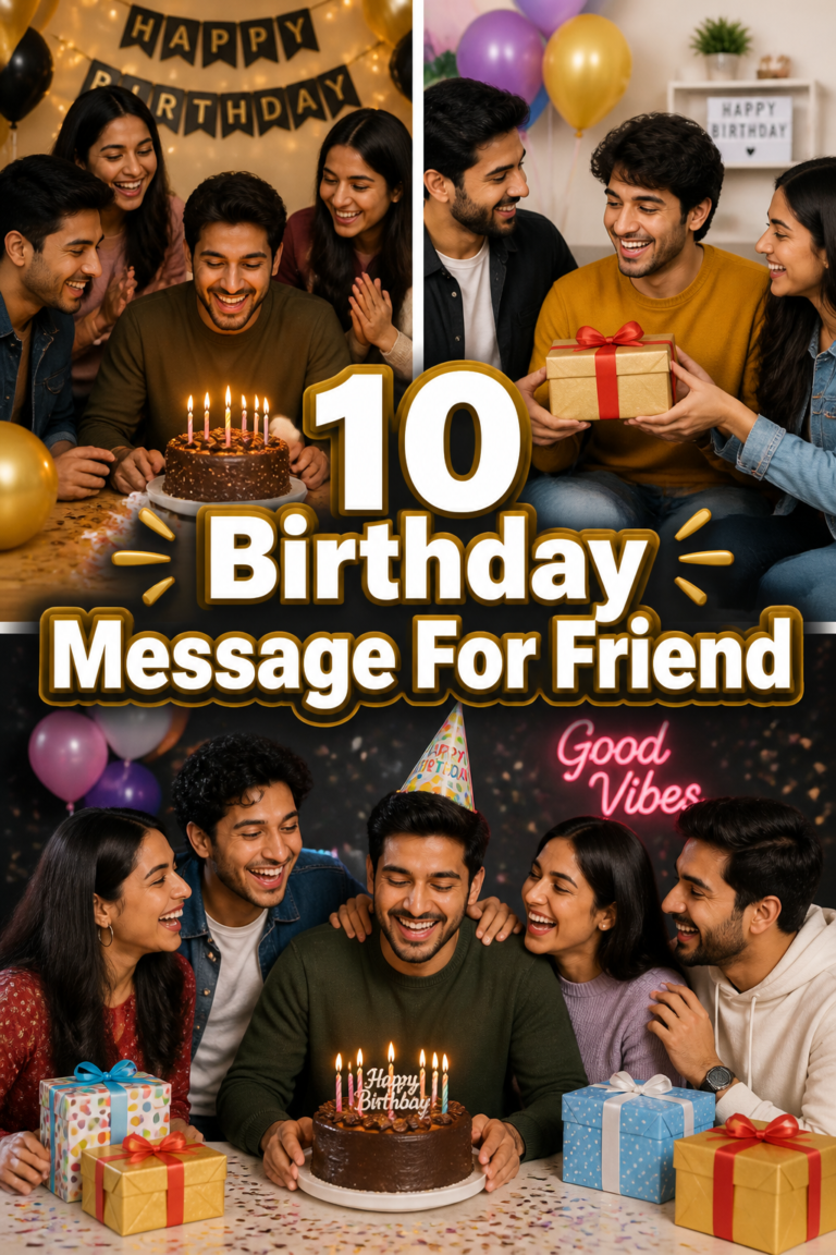🎉 10 Birthday Message For Friend