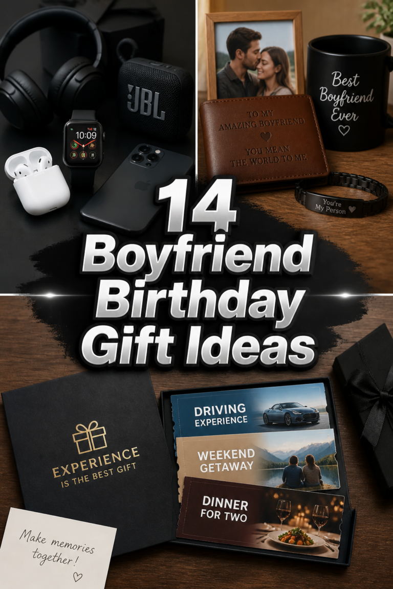 🎁 14 Boyfriend Birthday Gift Ideas