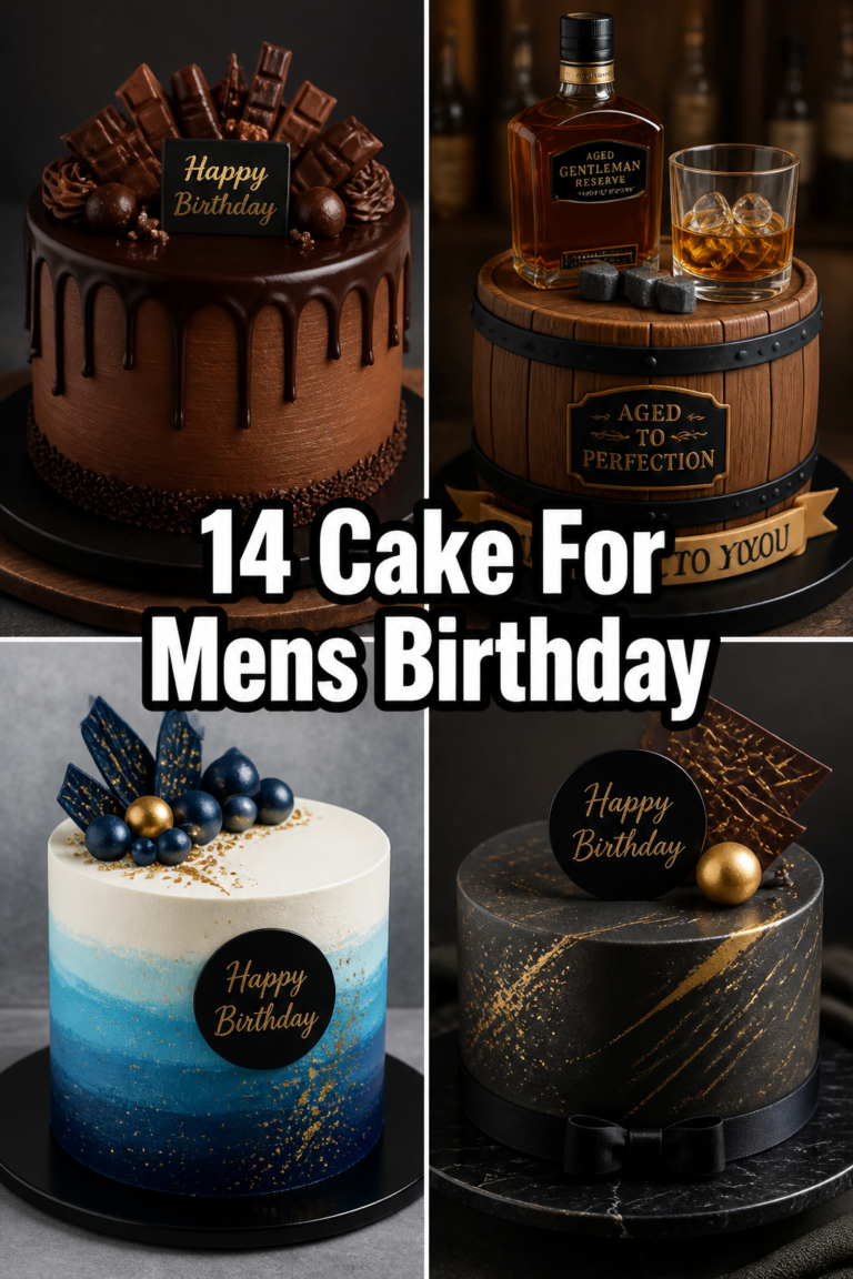 🎂 14 Cake For Mens Birthday