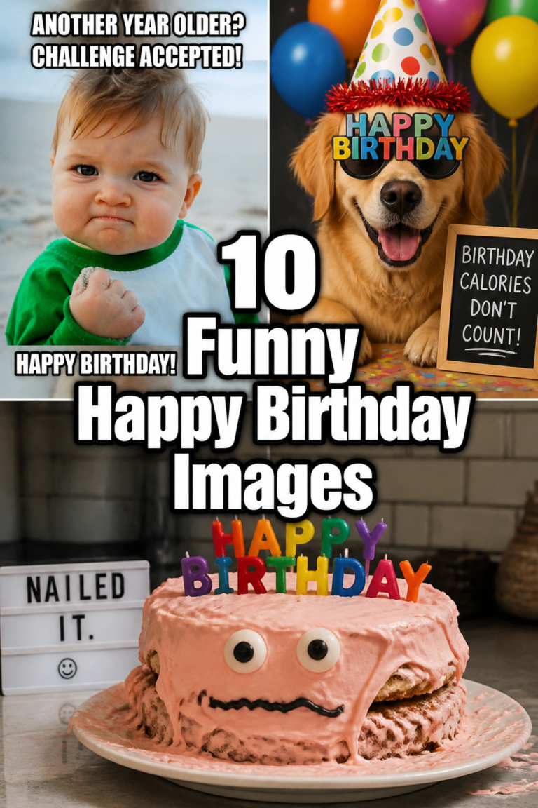 😂 10 Funny Happy Birthday Images