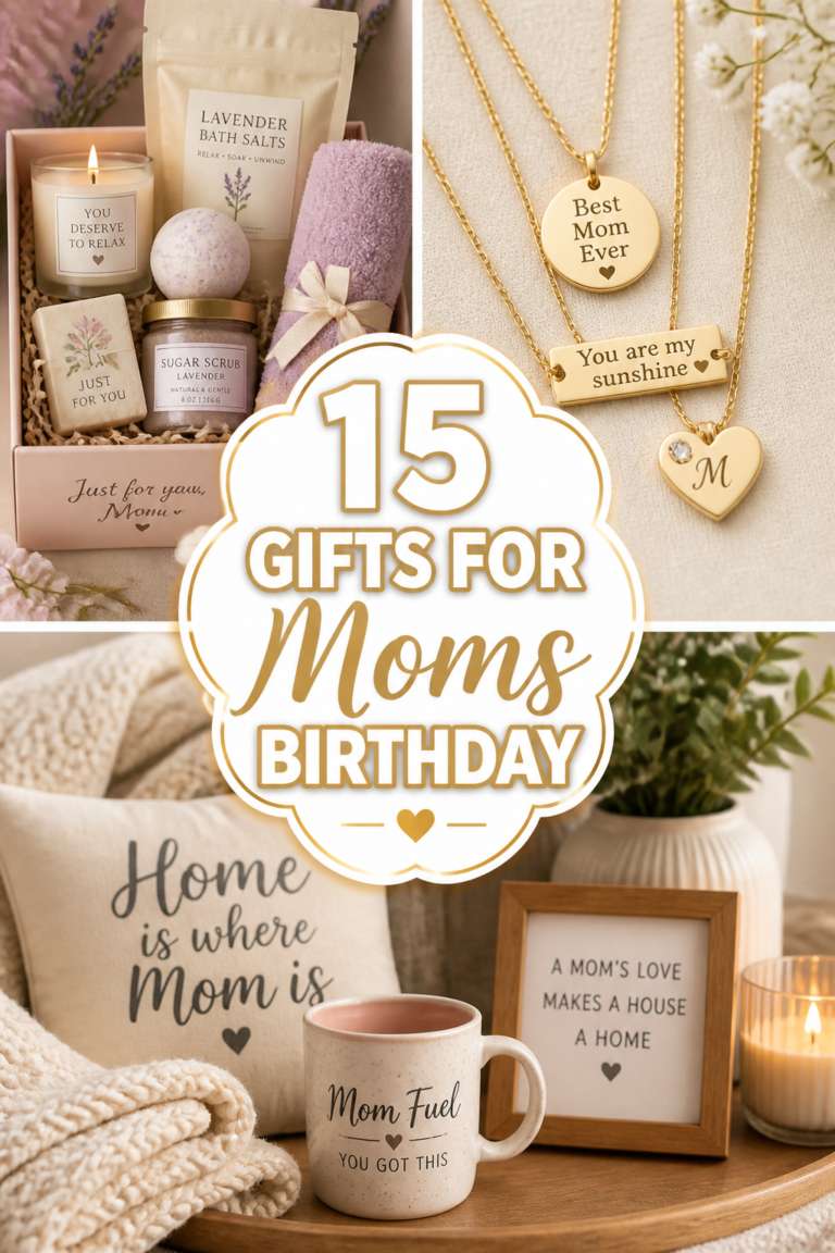 🎂 15 Gifts For Moms Birthday