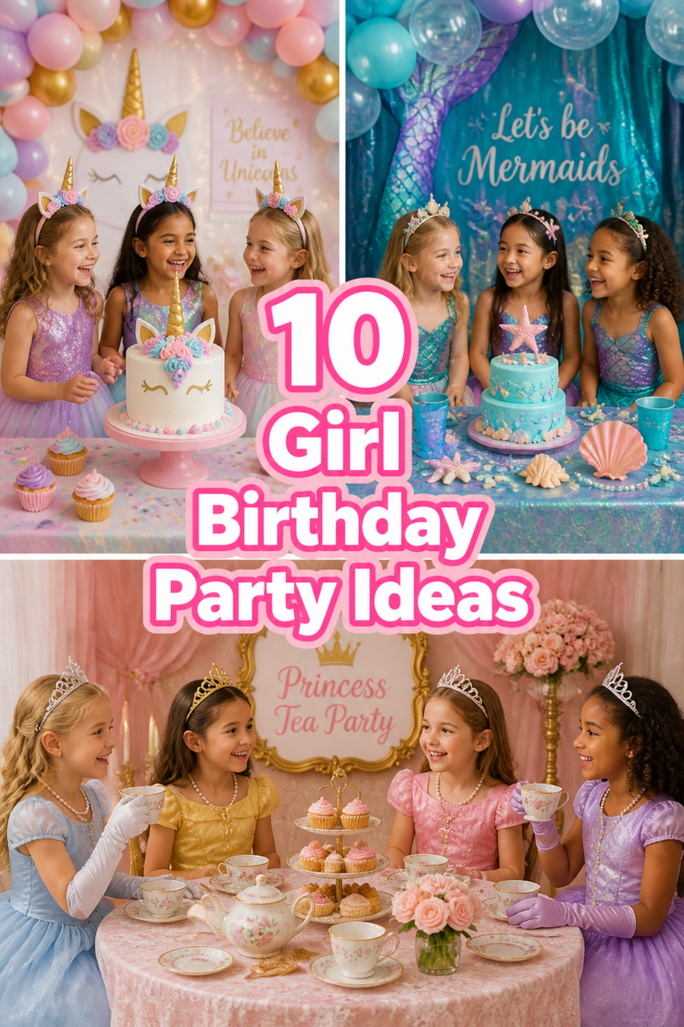 🎉 10 Girl Birthday Party Ideas