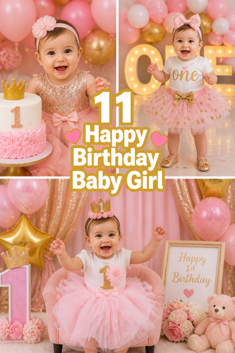 💖 11 Happy Birthday Baby Girl