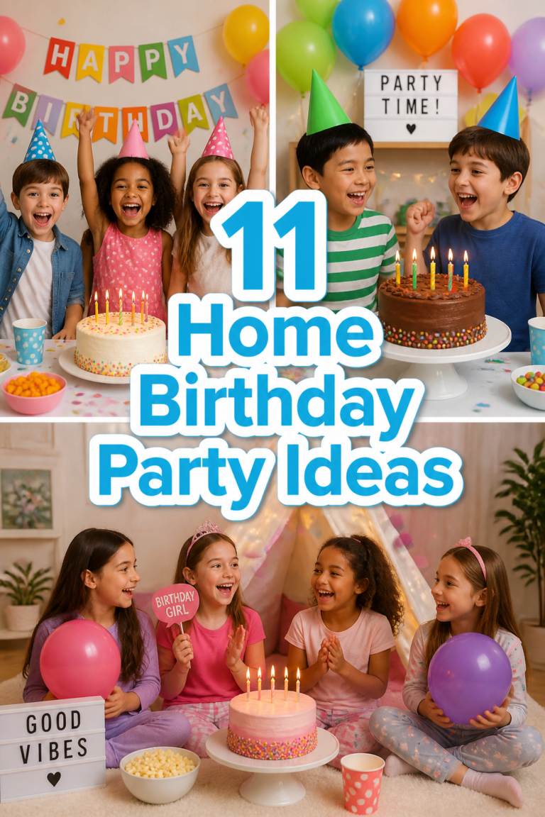 🎉 11 Home Birthday Party Ideas