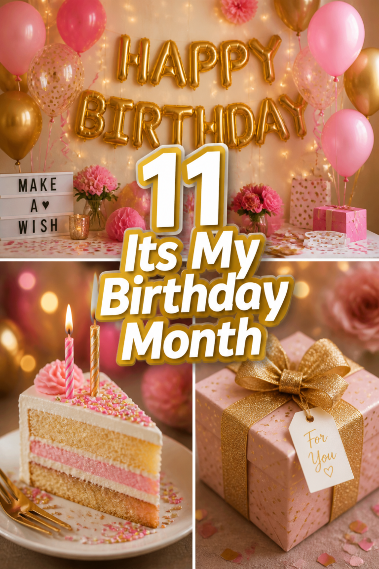 🥳 11 Its My Birthday Month
