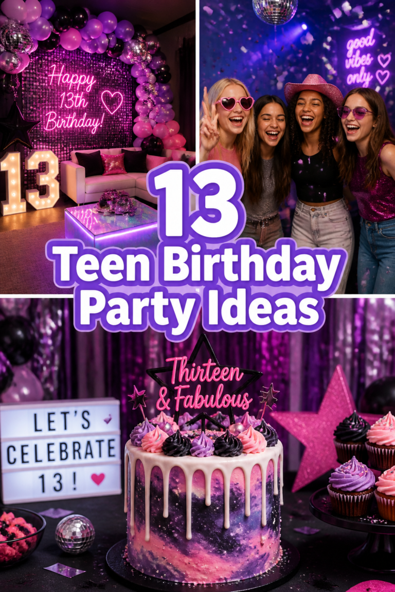 🎉 13 Teen Birthday Party Ideas