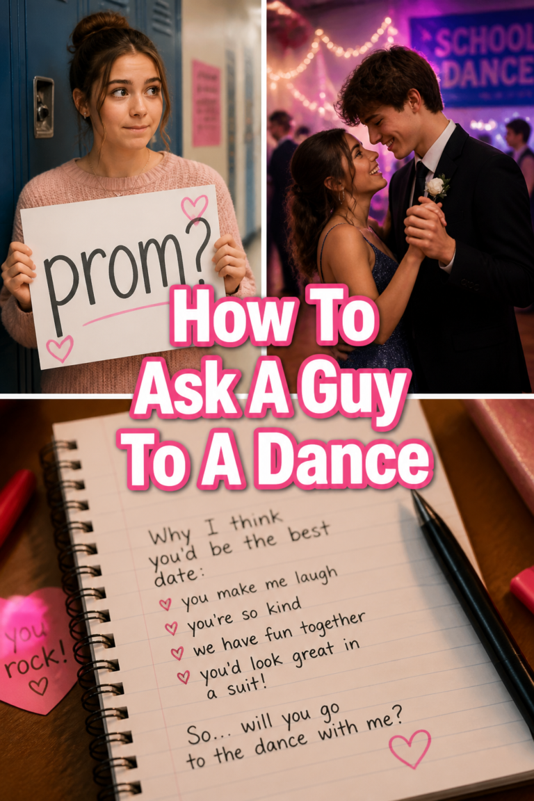 How To Ask A Guy To A Dance