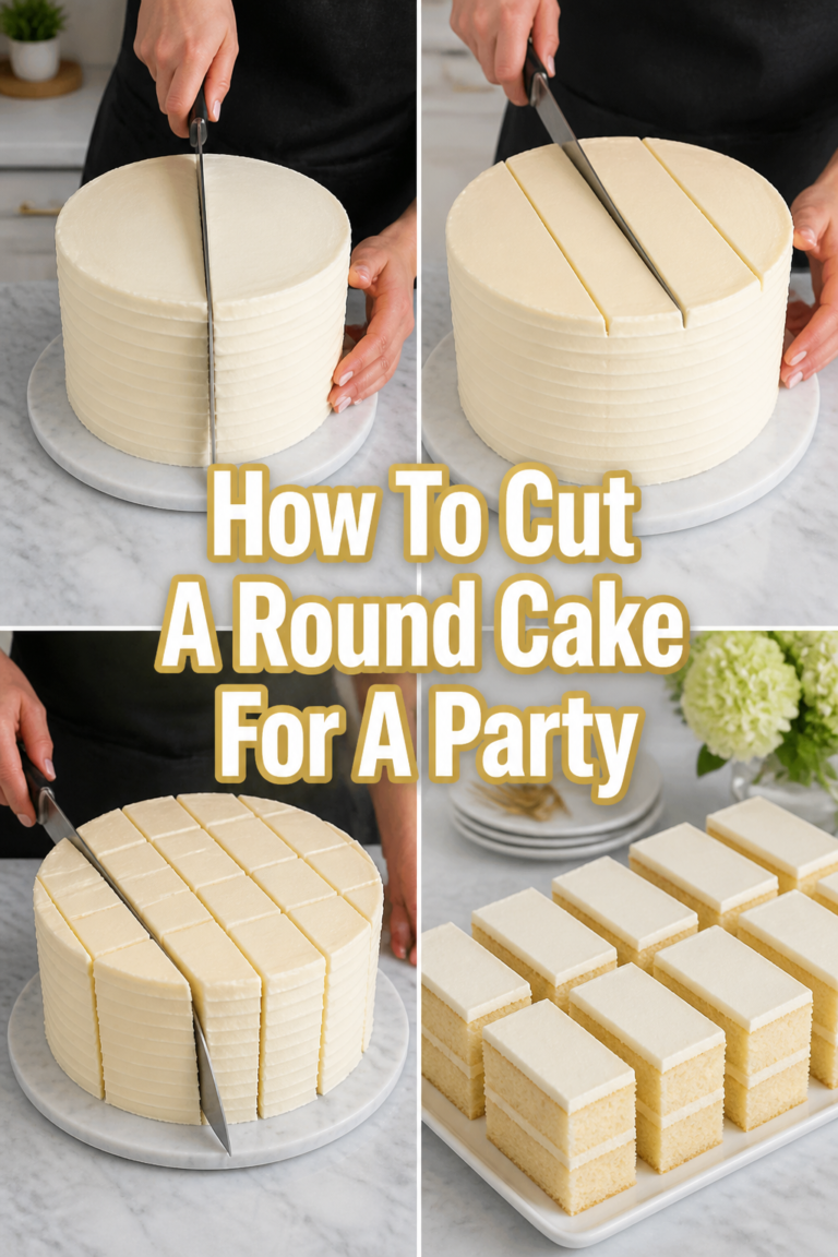 🎂 How To Cut A Round Cake For A Party