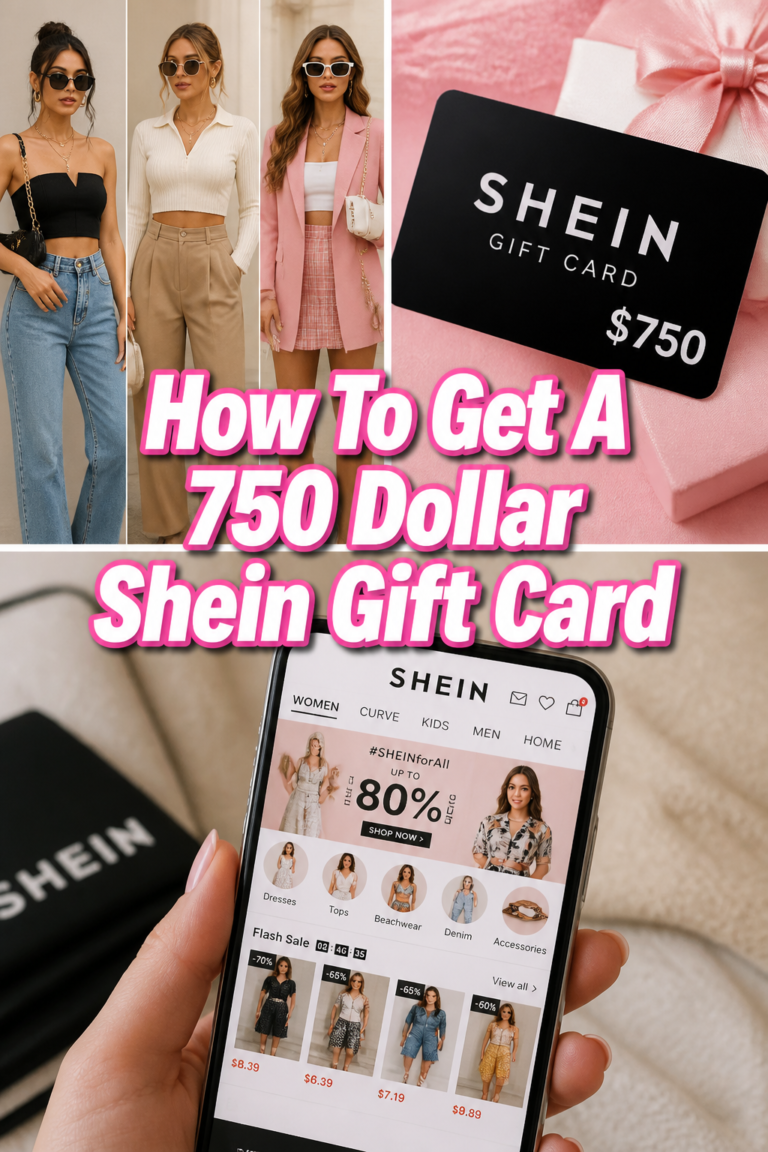 ✨ How To Get A 750 Dollar Shein Gift Card