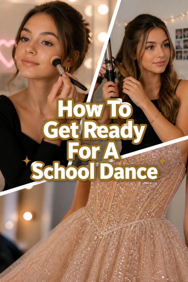 ✨ How To Get Ready For A School Dance