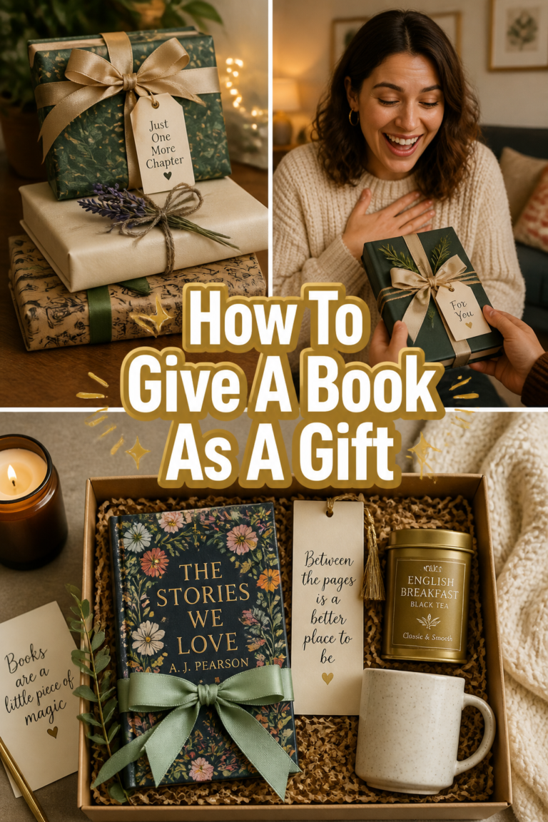 How To Give A Book As A Gift