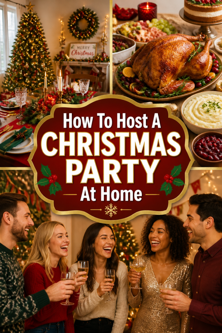 🎄 How To Host A Christmas Party At Home