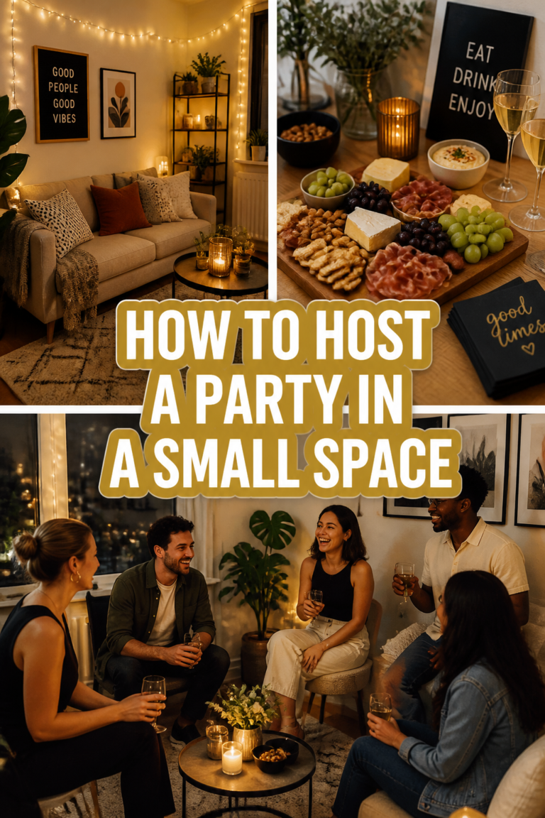 🎉 How To Host A Party In A Small Space