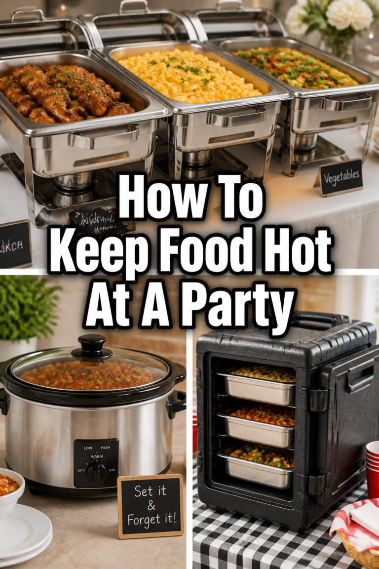 🔥 How To Keep Food Hot At A Party