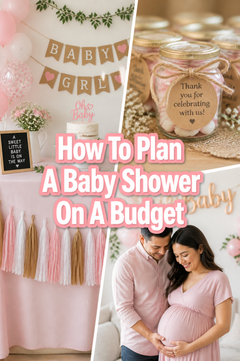 👶 How To Plan A Baby Shower On A Budget