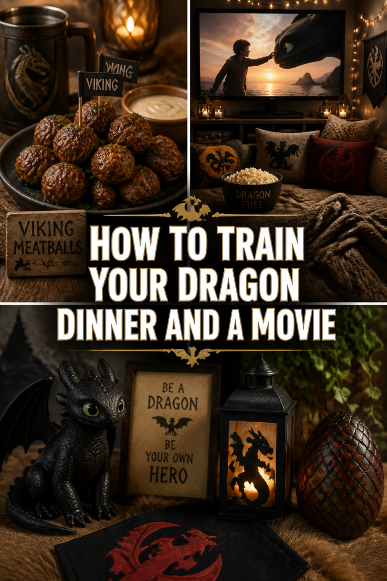 🐉 How To Train Your Dragon Dinner And A Movie