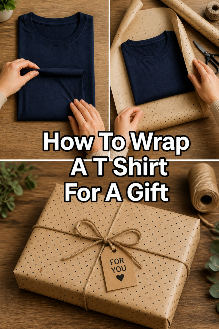 👕 How To Wrap A T Shirt For A Gift