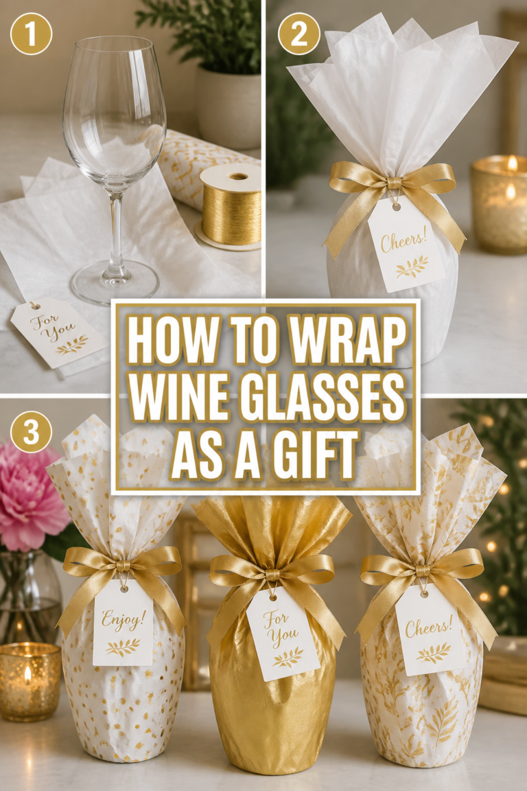 🥂 How To Wrap Wine Glasses As A Gift