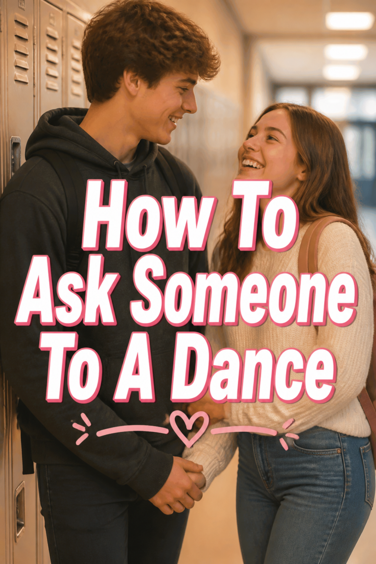 ✨ How To Ask Someone To A Dance