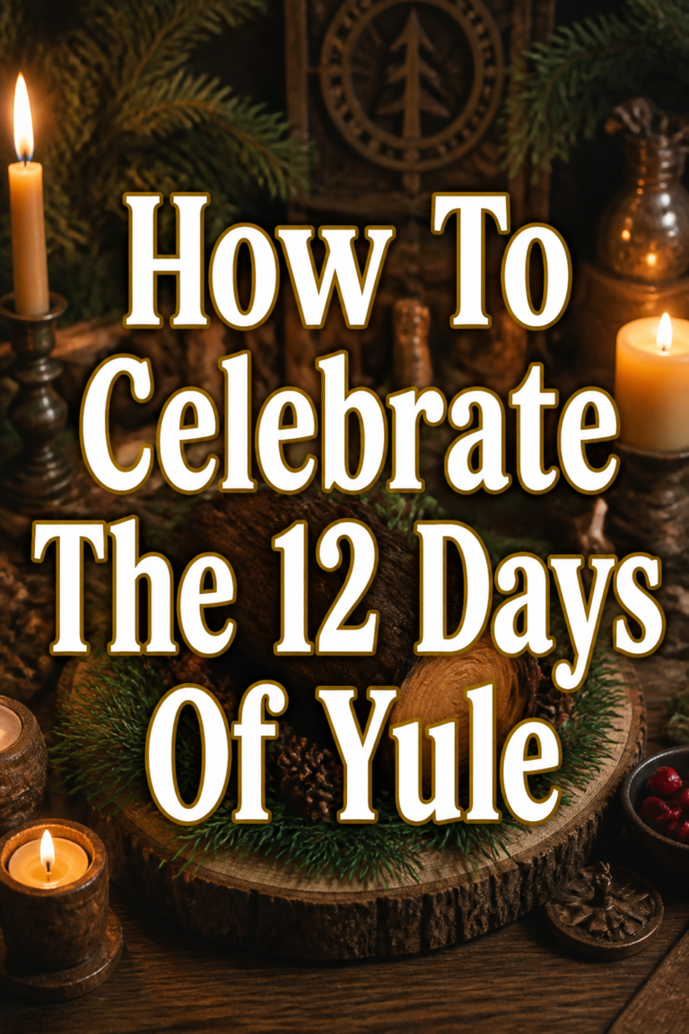 🎄 How To Celebrate The 12 Days Of Yule