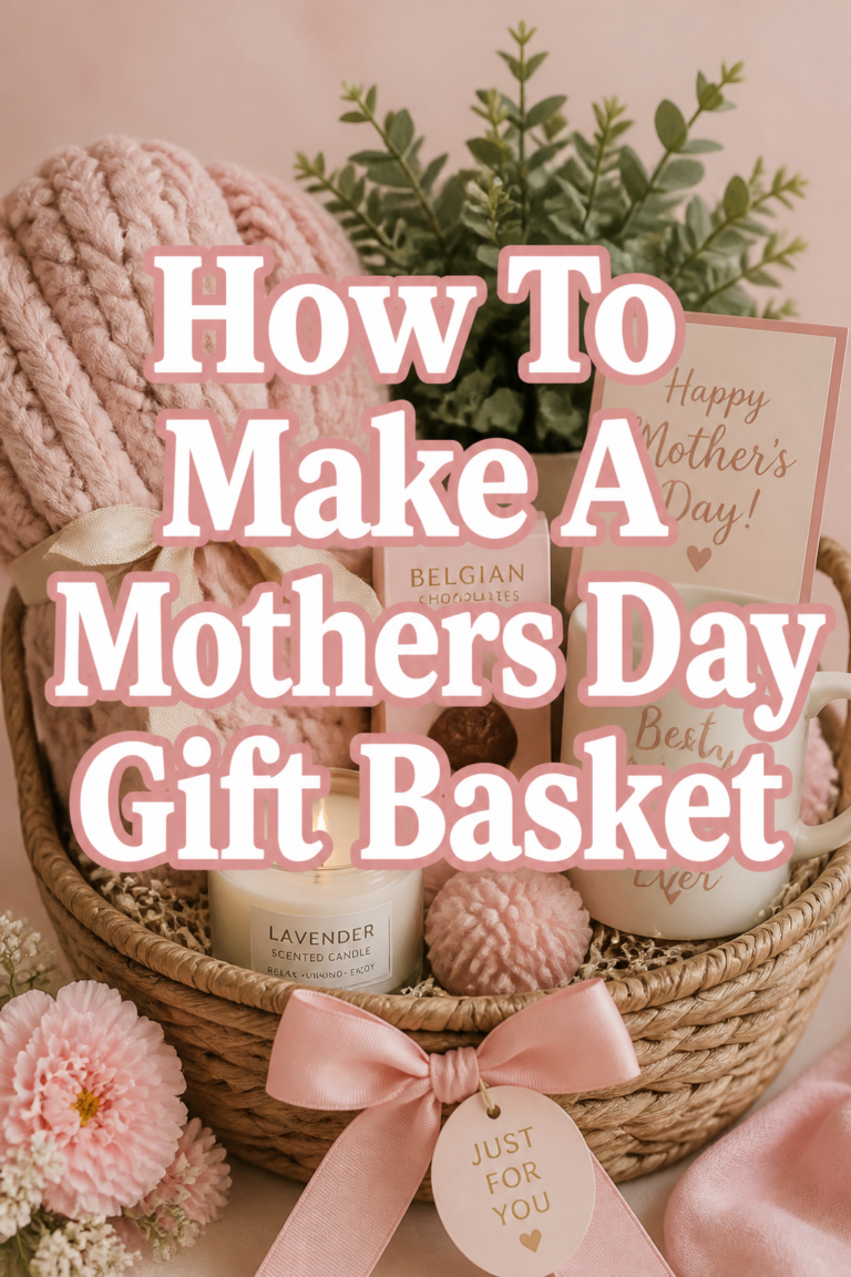 ❤️ How To Make A Mothers Day Gift Basket