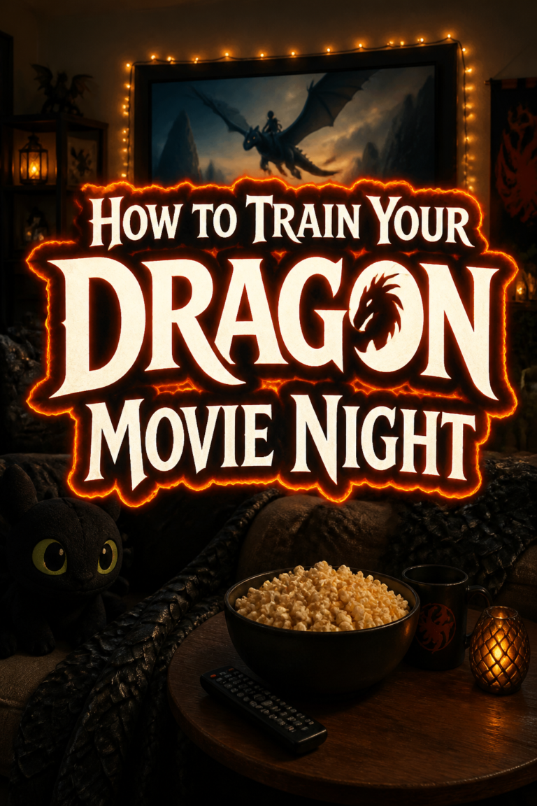 🐉 How To Train Your Dragon Movie Night