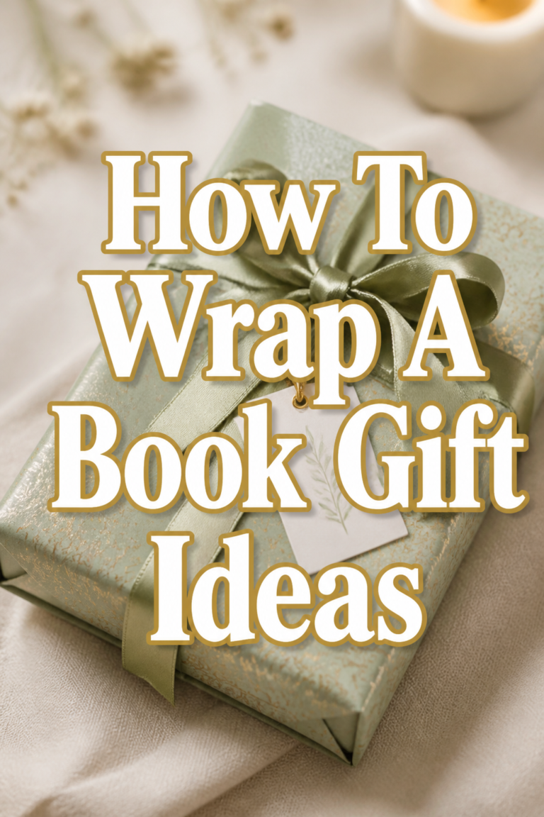 🎁 How To Wrap A Book Gift Ideas