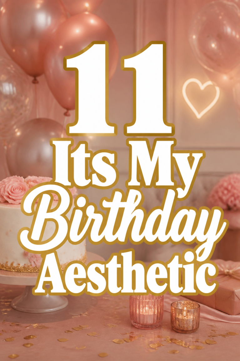 🎉 11 Its My Birthday Aesthetic